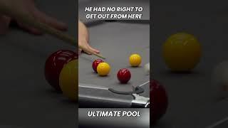 He had NO RIGHT to GET OUT from here  #ultimatepool #8ballpool #billiardsgame #pool