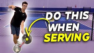 The Pickleball Serve for Beginners