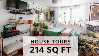 House Tours: A 214 Sq Ft Afro-bohemian Studio in Philadelphia