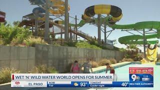 Wet 'N' Wild Water World opens for the summer