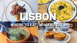 ️ the TOP foods you must try in LISBON and where to eat them  #114