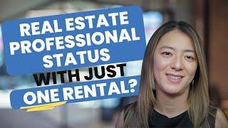 How many rentals needed to meet real estate professional status? #realestate #rentalproperty #amanda