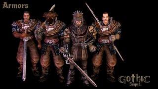 Gothic Sequel Armors - The forgotten game