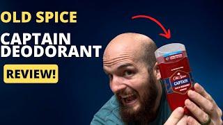 Old Spice Captain Deodorant Smells & Works So Well!