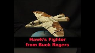 Building Hawk's Fighter from Buck Rogers