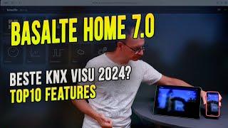 Basalte Home 7: Beste KNX Visualisierung - aber zurecht? Top 10 Features | Smartest Home #244