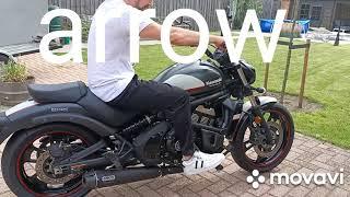 Vulcan s arrow exhaust VS stock