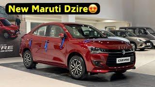 New Maruti Suzuki Dzire Detailed Review | 2025 Dzire Top Model Zxi Plus️