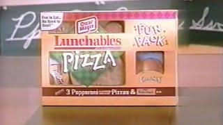LUNCHABLES Pizza - 1996 Commercial