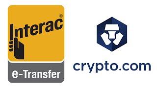 How to Deposit CAD to Crypto.com via e-Transfer