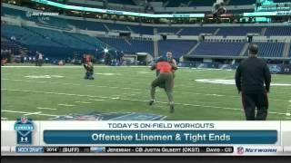 Greg Robinson at the 2014 NFL Combine