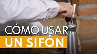 #cocinandoconsumito ¿Cómo usar un sifón? Para crema batida o chantillí #cocinafacil