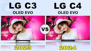 LG Class C3 - "OLED Evo" OLED TV  VS LG C4 - "OLED Evo" OLED 4K Smart TV