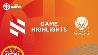 FIBA WASL 24/25 West Asia League Round 2 | SAGESSE SC VS AMMAN UNITED CLUB | GAME HIGHLIGHTS