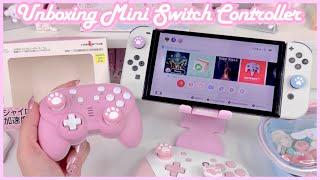 Unboxing New Nintendo Switch Oled Controller - Cyber Gadget Mini Gyro