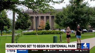 Renovations set to begin in Centennial Park