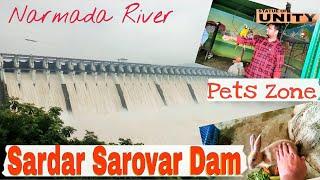 Sardar Sarovar Dam & Pets Zone tour | Sardar Sarovar Dam water level | Statue Of Unity | Pets Zone