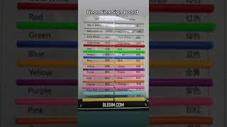 6mm 8mm Neon Flex LED Sign Silicone Diffuser Acrylic Demo Board for DIY Custom Neon Sign Signage