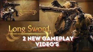 Longsword & Huning Horn - NEW VIDEO'S - Monster Hunter Wilds