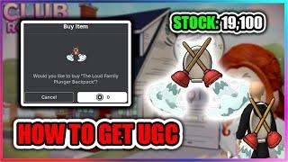 [UGC LIMITED] HOW TO GET The Loud Family Plunger Backpack