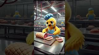 The big pigeon becomes very rich by stealing chicks every day  #ai #aistory #storyforkids #kidsst