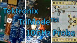 TSP #250 - Tektronix TriMode Active 10GHz (TDP7000) Probe/Tips Review, Teardown & Experiments