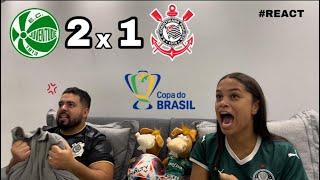 REACT REAÇÕES JUVENTUDE x CORINTHIANS