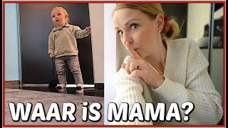 LUCiUS EERSTE KEER VERSTOPPERTJE SPELEN MET MAMA | Lucius Bellinga #3