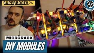 SUPERBOOTH 2024: Microrack - DIY Modules