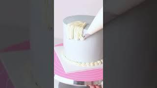 Minimal pastel color cake #cake #birthdaycake #art #diy #caketutorial #minimal #birthdaycake