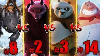 Who's Really the Most Powerful Character in Dreamworks? | Ranking From Weakest to Strongest!