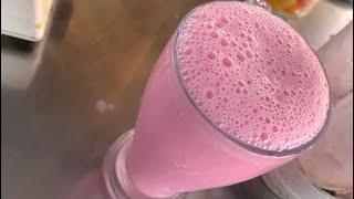 Rose Syrup Shake Rs 20 | Fresh juice center Lonkar wasti | Pune Street Food | Indian street Food