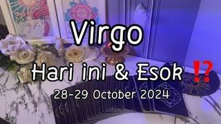 Virgo ️ Hari Ini & Esok ⁉️ (28-29 October 2024) Yang Terjadi Dalam Hidupmu...