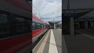 Frecciarossa 1000 AV 9308 Roma Termini-Torino Porta Nuova, ETR 400 in transito a Torino Stura