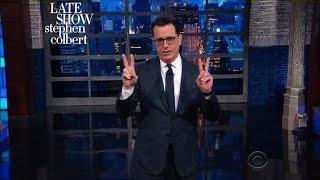 Stephen Colbert Creates Some #FlakeNews