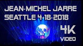 JEAN-MICHEL JARRE (LIVE) Electronica World Tour 2018 in Seattle at the Paramount 4K super high rez