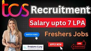 TCS Off Campus Drive 2024 : TCS Hiring for Freshers 2024, TCS Recruitment 2025, TCS Recruitment 2024