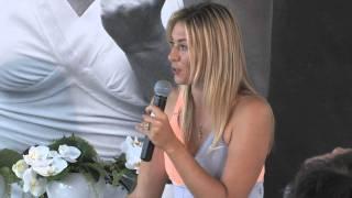 Maria Sharapova Australian Open Dress Launch