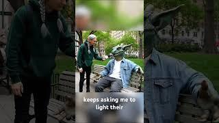 Stop Asking Him to Light Stuff Up