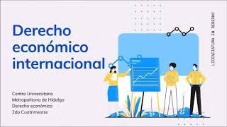 Derecho económico internacional | Licenciatura en derecho