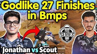 Godlike 27 kills domination in Bmps  Jonathan vs Scout In end zone fight 