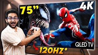 75 Inch QLED Google TV: Gaming Beast & Entertainment Giant | TCL 75P71B Pro