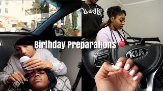 Birthday Preparations: Hair, Nail & More