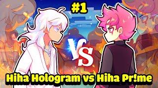 HIHA HOLOGRAM CHẠM MẶT HIHA PRIME TRONG MINECRAFT*HIHA HOLOGRAM VS HIHA PRIME TẬP 1 