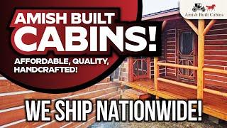 AMISH BUILT CABINS, AMISH MADE CABINS, AMISH HOUSES, AMISH HOMES, PREFABS, MODULAR HOMES, HOUSES