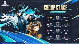 [EN] 2024 Honor of Kings Championship Group Stage Day 5