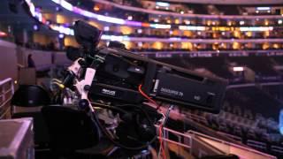 Grass Valley steps into action with Mobile TV Group at the Staples Center