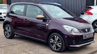 2017 (17) Seat Mii 'By Cosmo' 1.0 5Dr in Violetto Purple. 19k Miles. 7 Services. £20 Tax. A/C. £9500