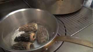 Morilles à la crème  faciles et express