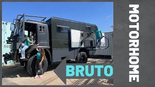 Motorhome Globe em caminhão Iveco Magirus 4x4